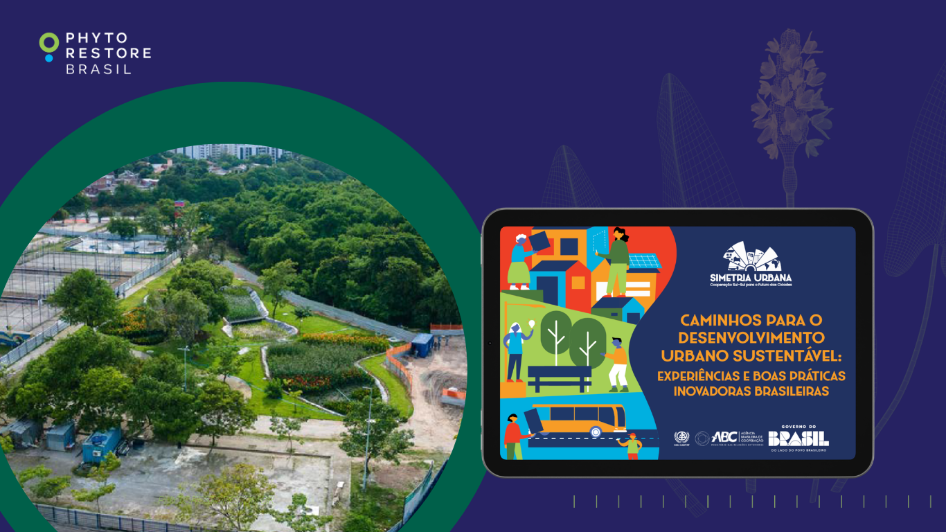 Jardins Filtrantes® do Parque do Caiara são destaque em publicação do programa Simetria Urbana